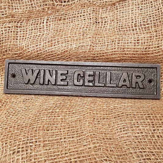Wine Cellar - Spearhead Collection - Plaques and Signs - Gift Ideas, Home Decor, Plaques and Signs, The Man Cave, The Wine Cellar
