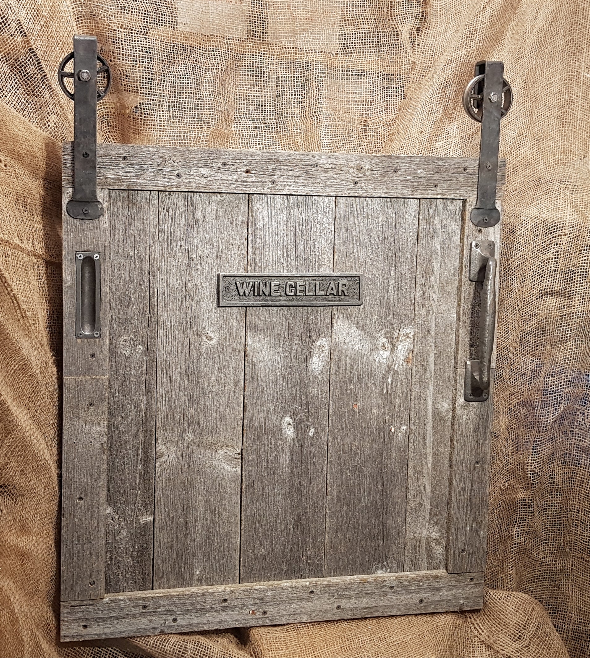 Sliding Door Hardware Kit 6 ft. Top Rail - Spearhead Collection - Door & Gate Entryway Hardware - Barn Door Hardware, Barn Restoration, Door and Entry Way Accessories, Hardware, Industrial ha