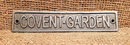 Covent Garden - Spearhead Collection - Plaques and Signs - Home Decor, Plaques and Signs