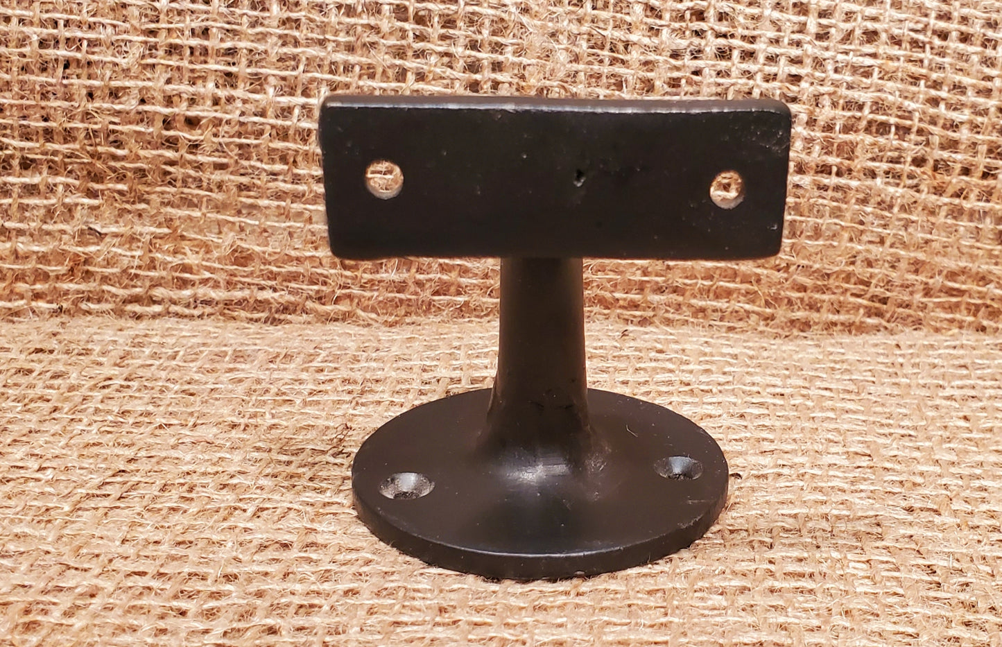 Hand Rail Bracket 3" Heavy Duty Black - Spearhead Collection -  - Barn Restoration, Brackets, Hardware, Home Decor, Misc. Brackets & Fittings, Supports