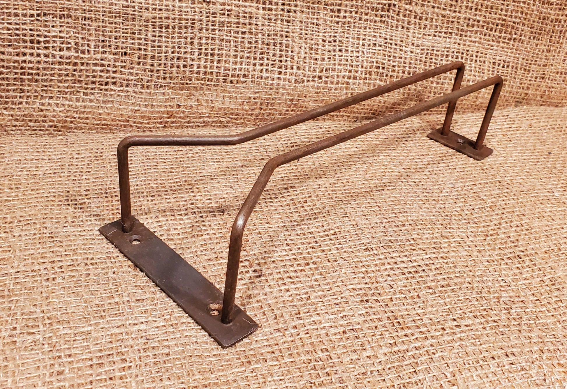 Wine Glass Rack - 18" - Spearhead Collection - Misc. Brackets - Country Farmhouse, Glass Holder, Home Decor, Interior Decor, Misc. Brackets & Fittings, The Man Cave, The Wine Cellar