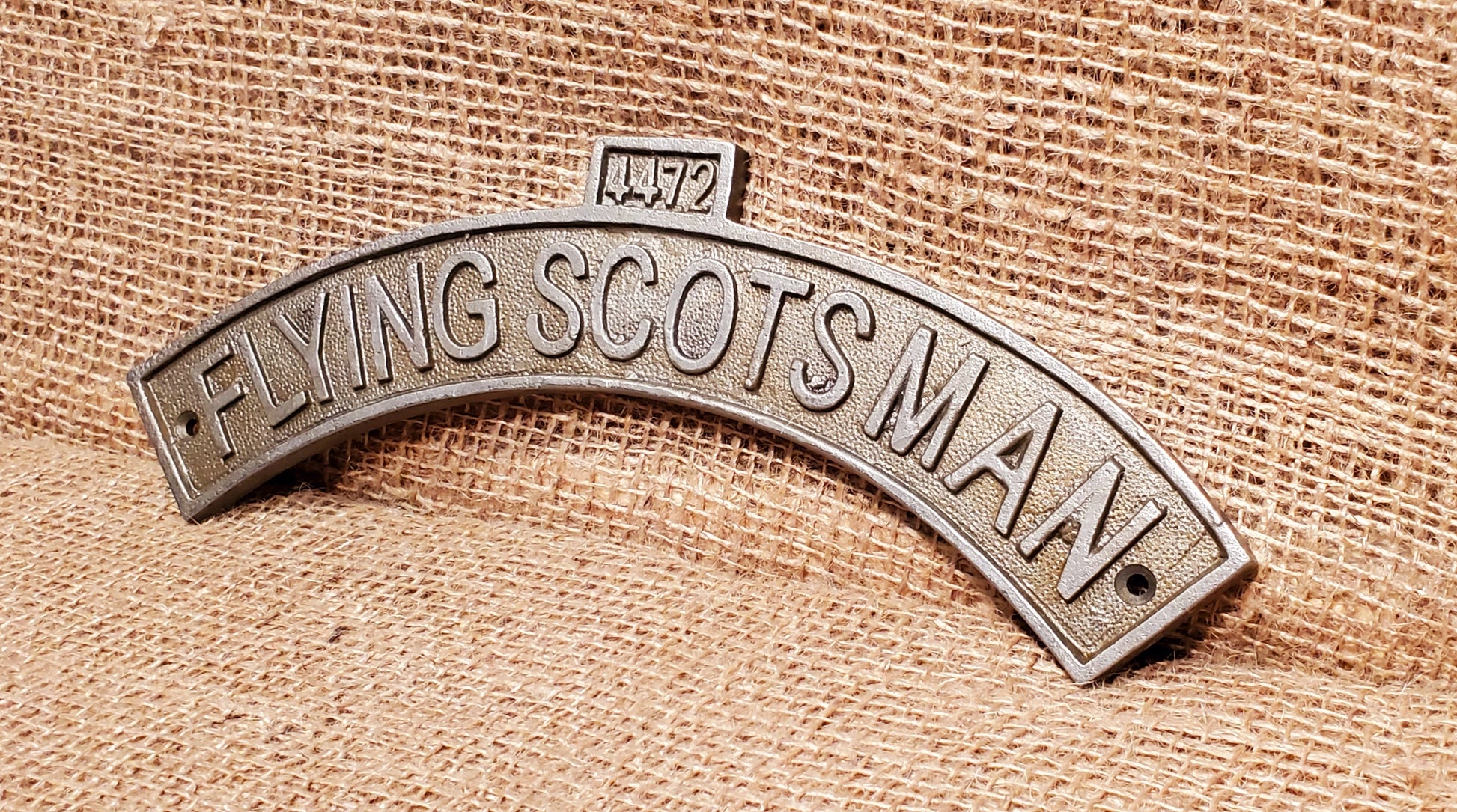 Flying Scotsman - Spearhead Collection - Plaques and Signs - Gift Ideas, Home Decor, Made in England, Plaques and Signs, Railway