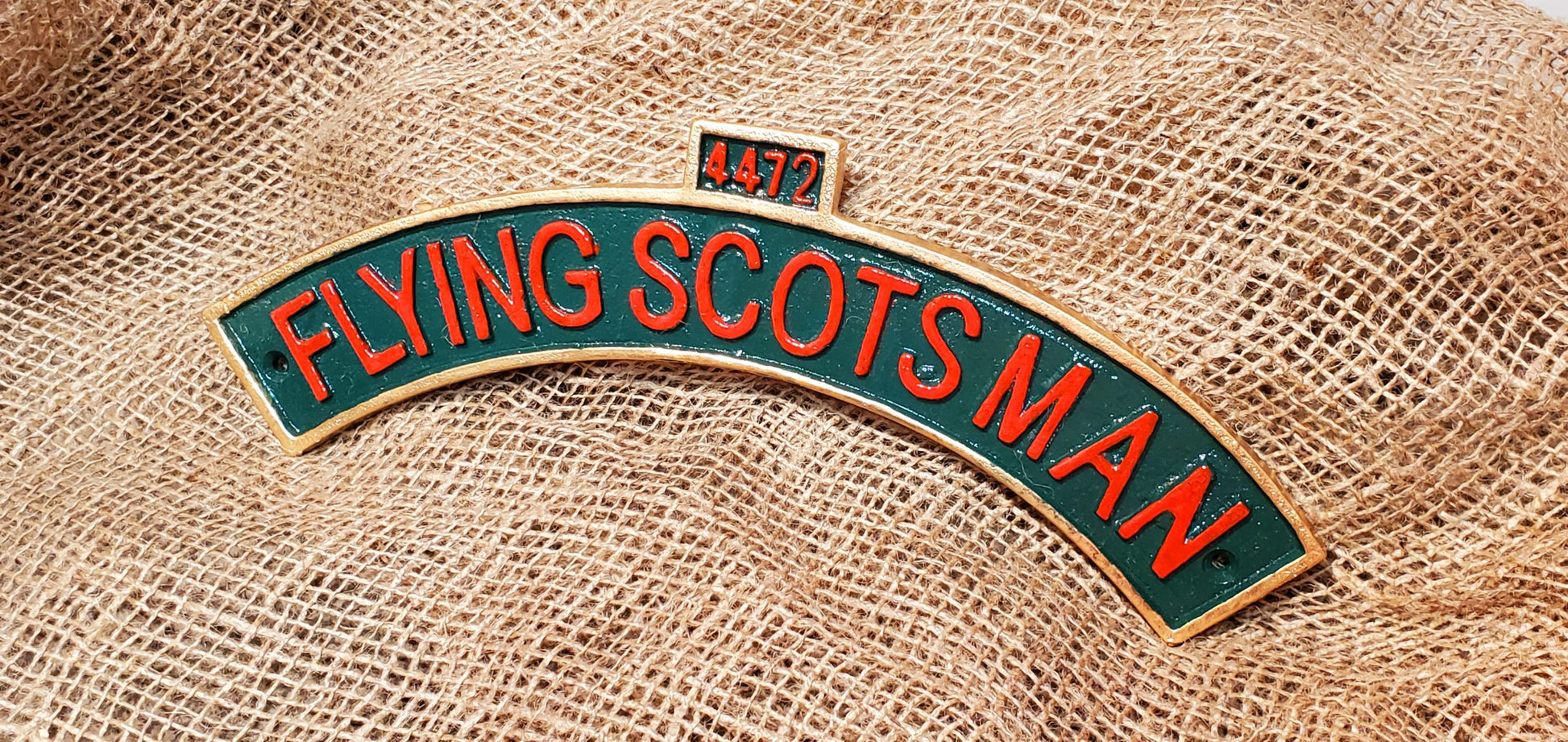 Flying Scotsman - Spearhead Collection - Plaques and Signs - Gift Ideas, Home Decor, Made in England, Plaques and Signs, Railway