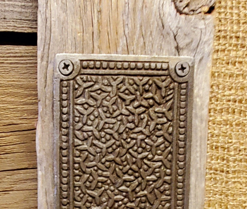 Door Push Plate - Ellerker - Spearhead Collection - Door & Gate Entryway Hardware - Door and Entry Way Accessories, Push Plates