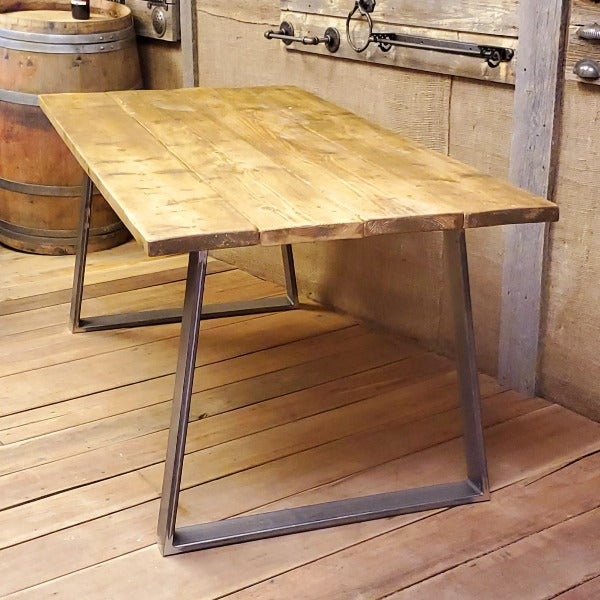 Trapezoid Table Frames  - (1 x Frame) - Spearhead Collection - Benches & Tables - Benches Stools & Tables, Industrial