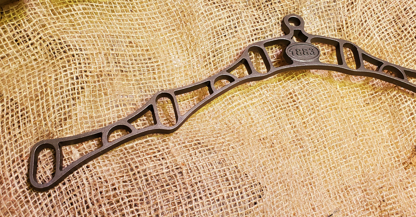 Vintage Clothes Airer Frame - 1883 - 24" - 6 Slot - Spearhead Collection - Airers and Pullies - Airers, Victorian