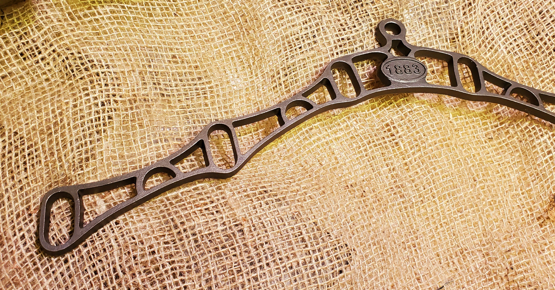 Vintage Clothes Airer Frame - 1883 - 24" - 6 Slot - Spearhead Collection - Airers and Pullies - Airers, Victorian