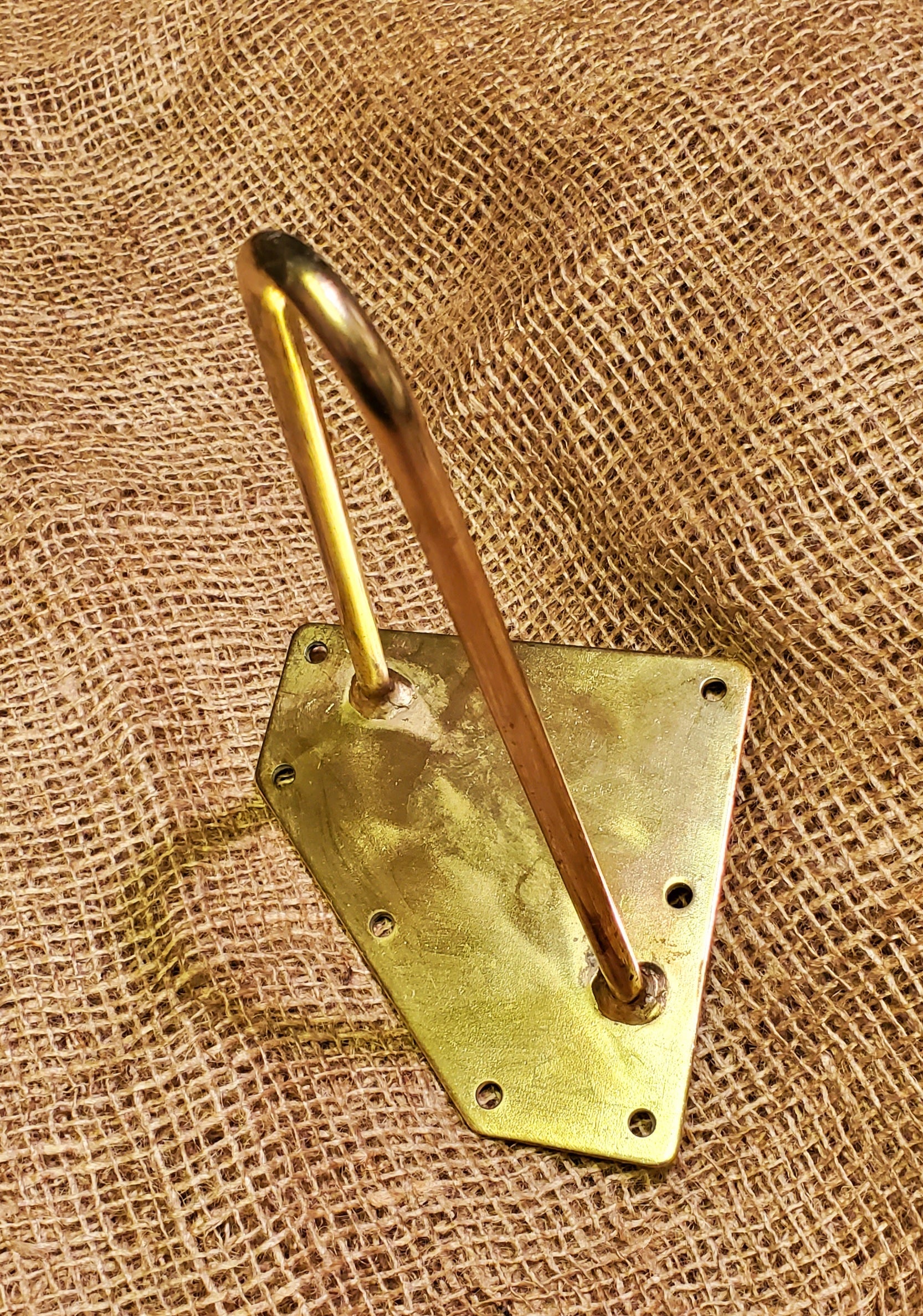 Hairpin Leg - 2 Prong - Brass 8" - 16"