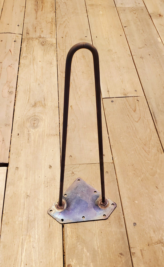 Hairpin Leg - 2 Prong - Antique Copper 14" & 16"