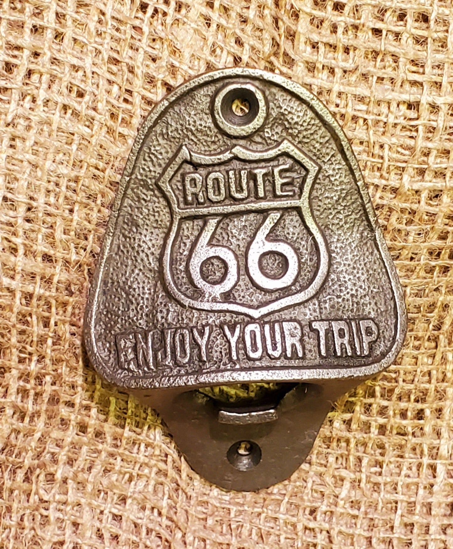 Route 66 - Bottle Opener - Spearhead Collection - Bottle Openers - Bottle Openers