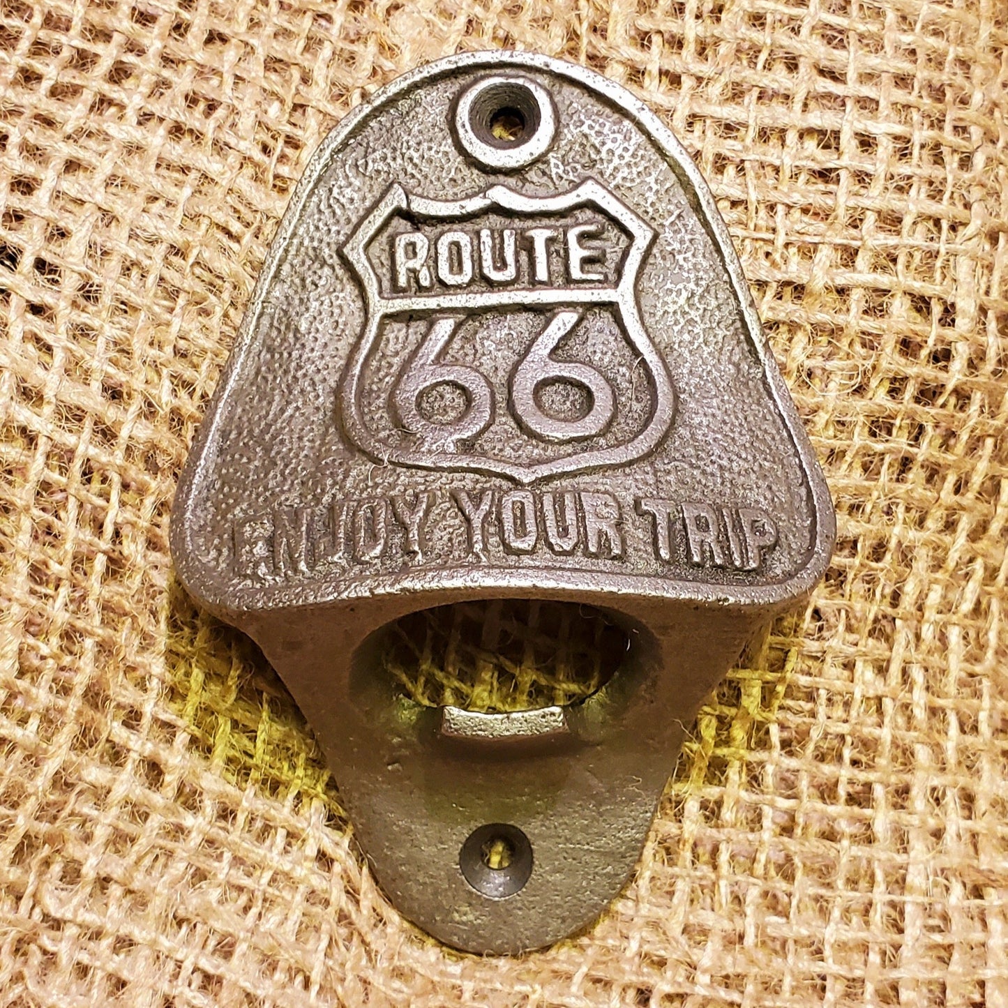 Route 66 - Bottle Opener - Spearhead Collection - Bottle Openers - Bottle Openers