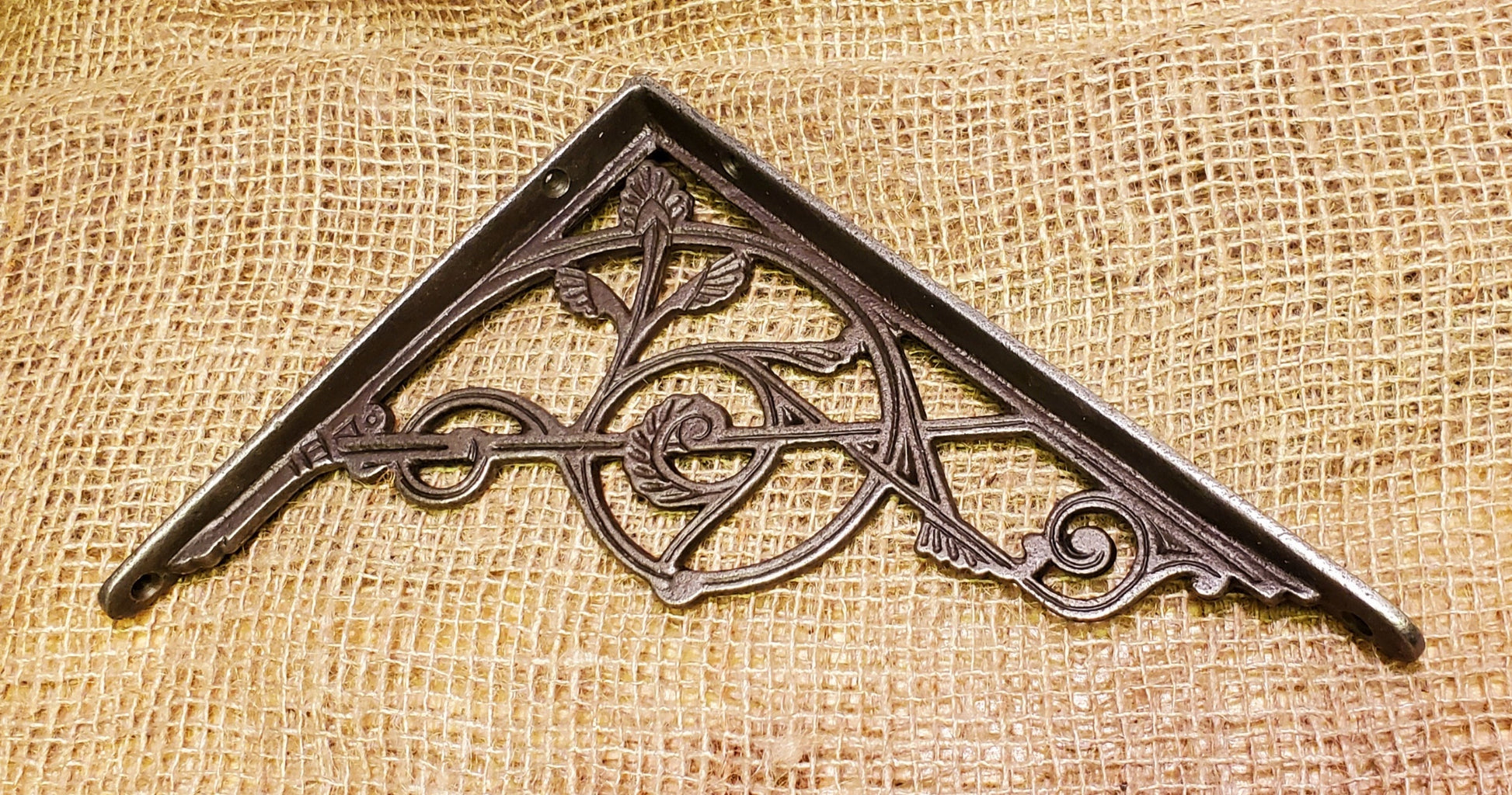 The Stave 7.5" x 9.5" Bracket - Spearhead Collection - Shelf Support Brackets - Brackets, Support Brackets
