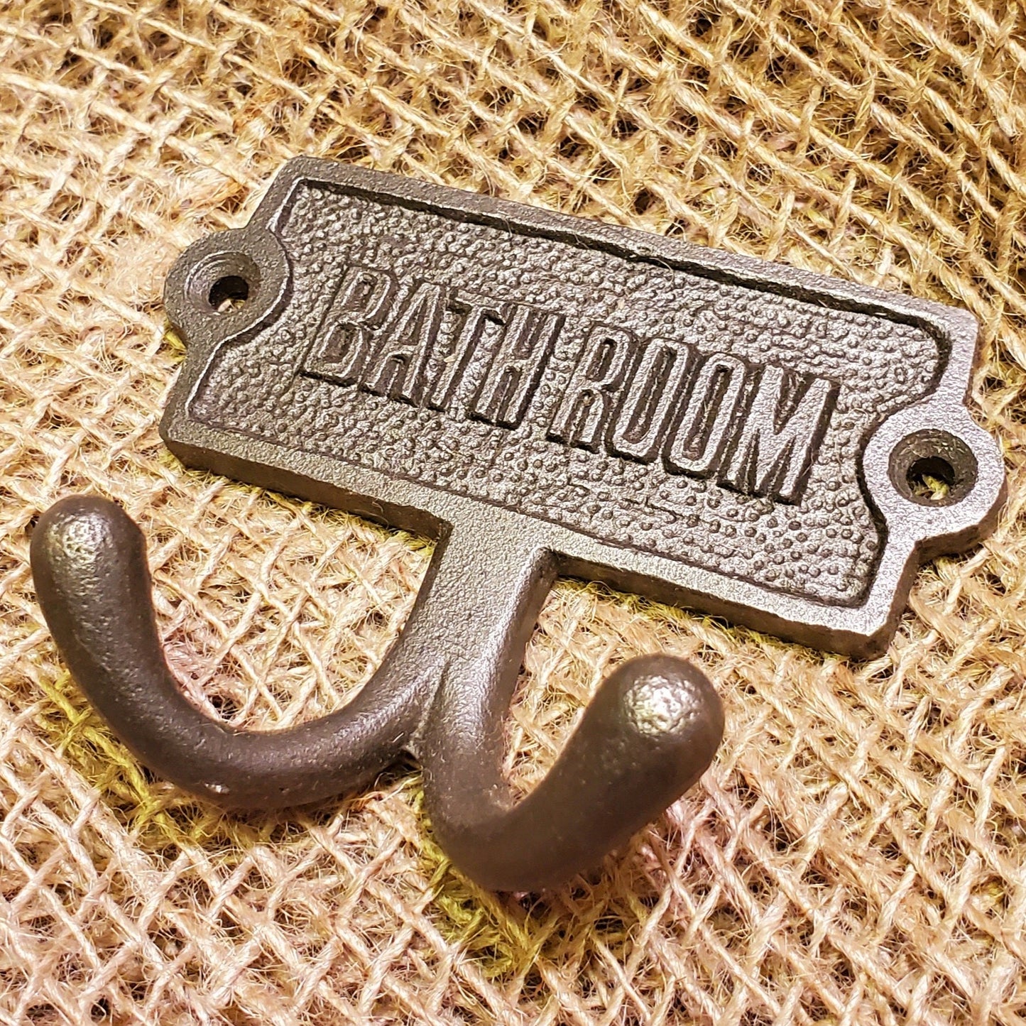 Bathroom Double Robe Hook - Spearhead Collection - Double Robe Hooks - Bathroom Decor, Double Hooks, Home Decor