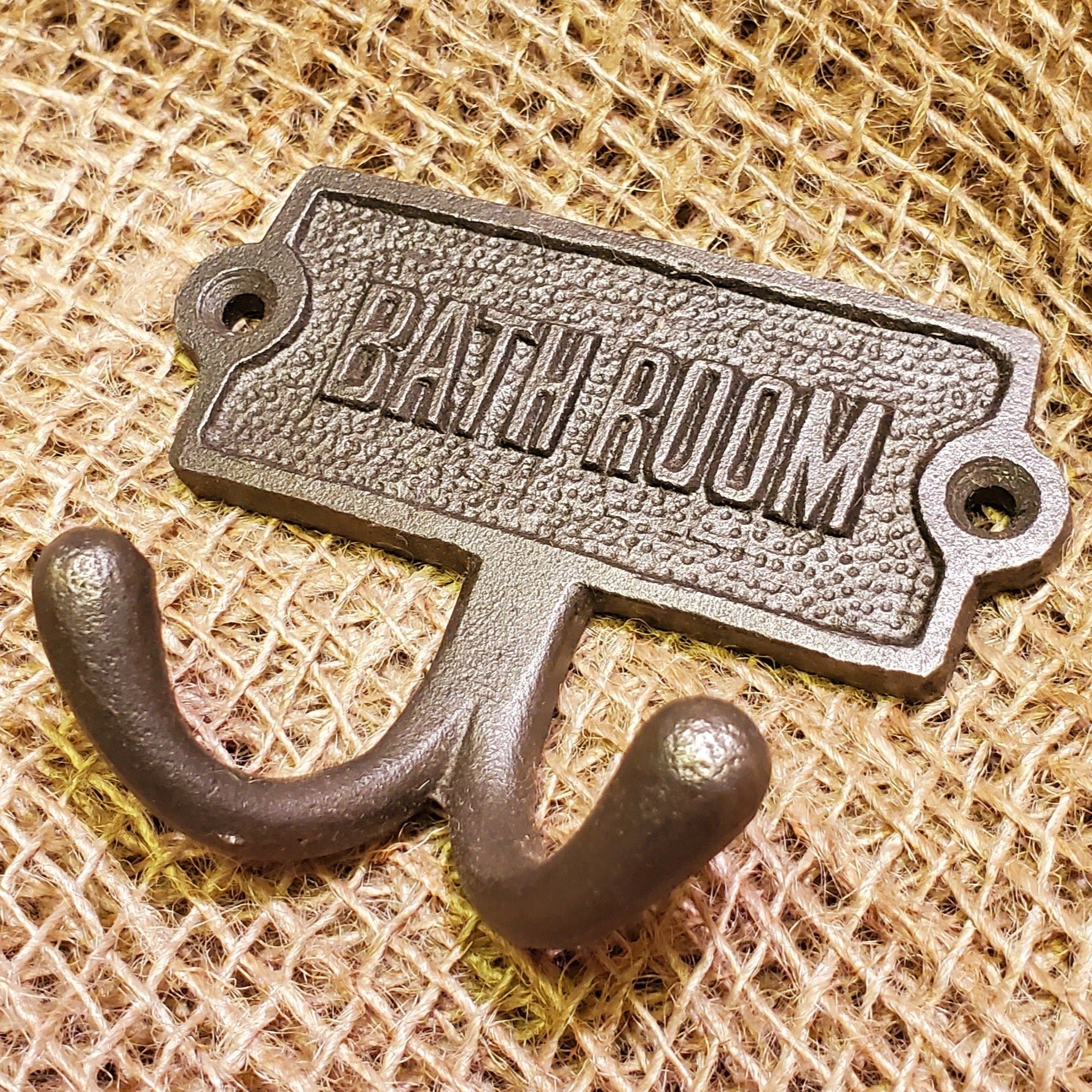 Bathroom Double Robe Hook - Spearhead Collection - Double Robe Hooks - Bathroom Decor, Double Hooks, Home Decor