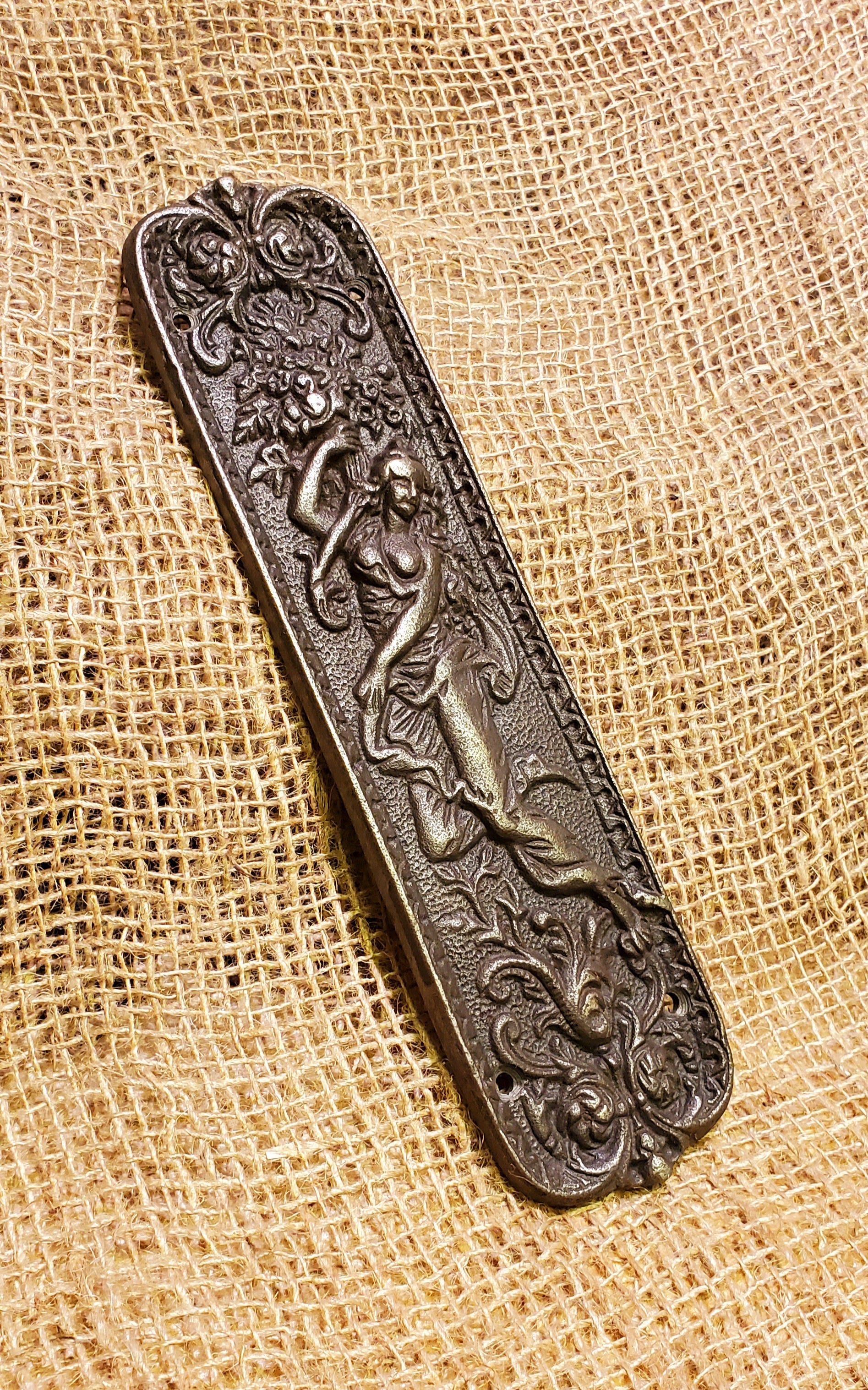 Door Push Plate - Figurine - Spearhead Collection - Door Hardware - Door and Entry Way Accessories, Door Hardware, Hardware, Home Decor, Push Plates