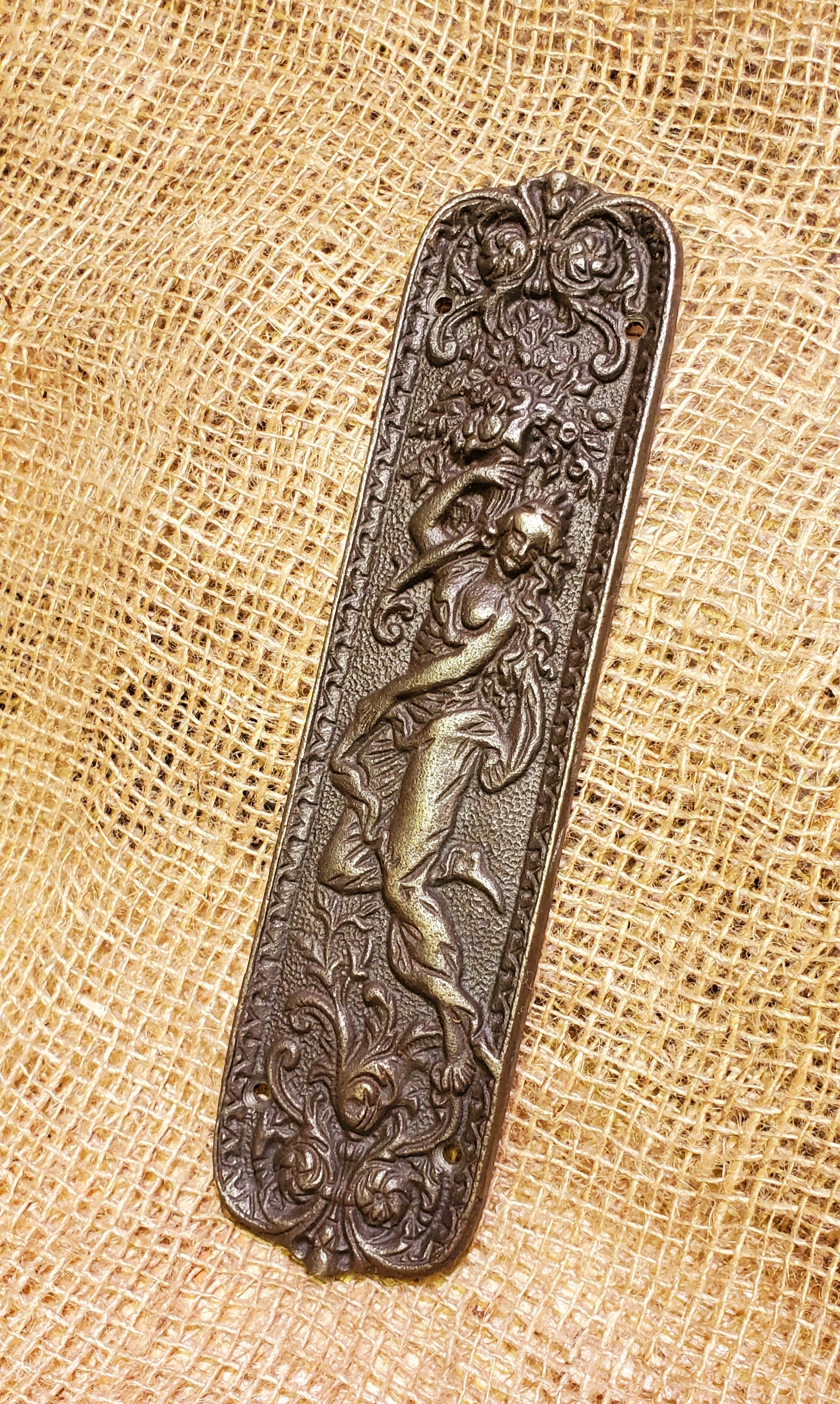 Door Push Plate - Figurine - Spearhead Collection - Door Hardware - Door and Entry Way Accessories, Door Hardware, Hardware, Home Decor, Push Plates