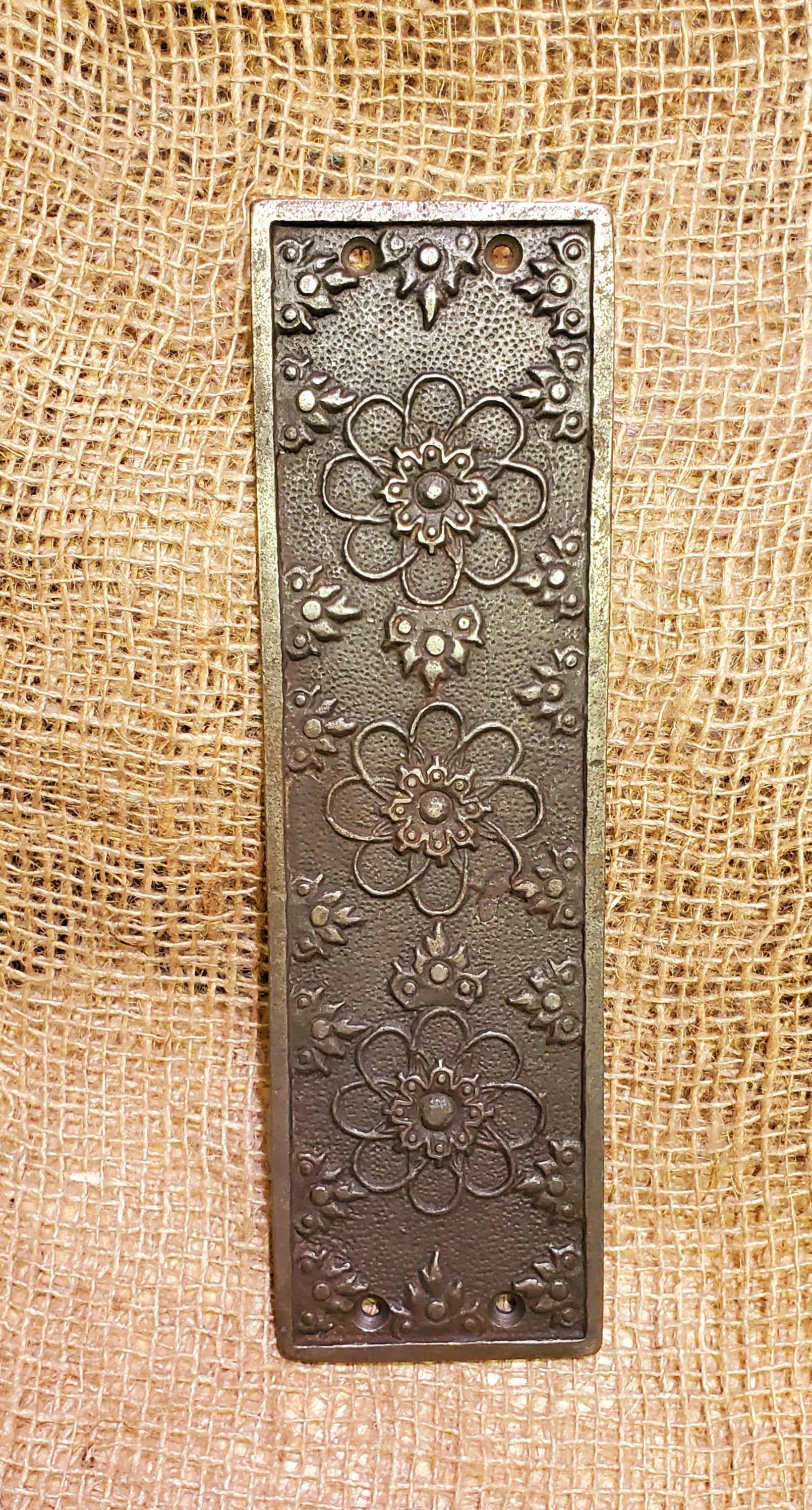 Door Push Plate - Inca Design - Spearhead Collection -  - Door and Entry Way Accessories, Door Hardware, Hardware, Home Decor, Office Decor, Push Plates