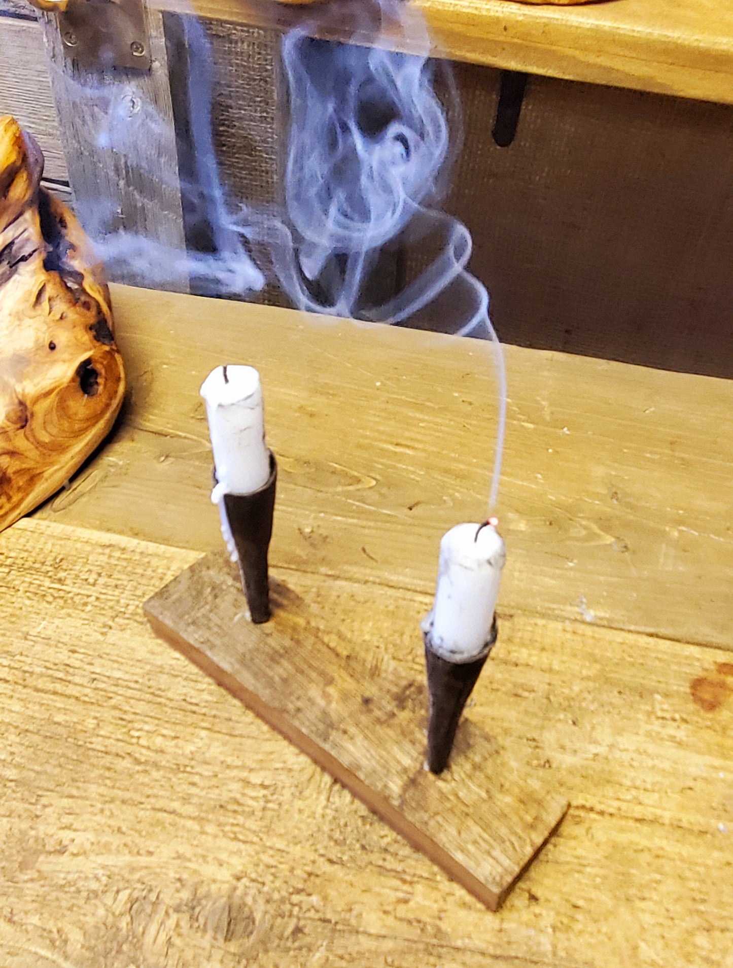 Candle Holder Spike - Hand Forged 4" - Spearhead Collection - Lighting - Candle Holders