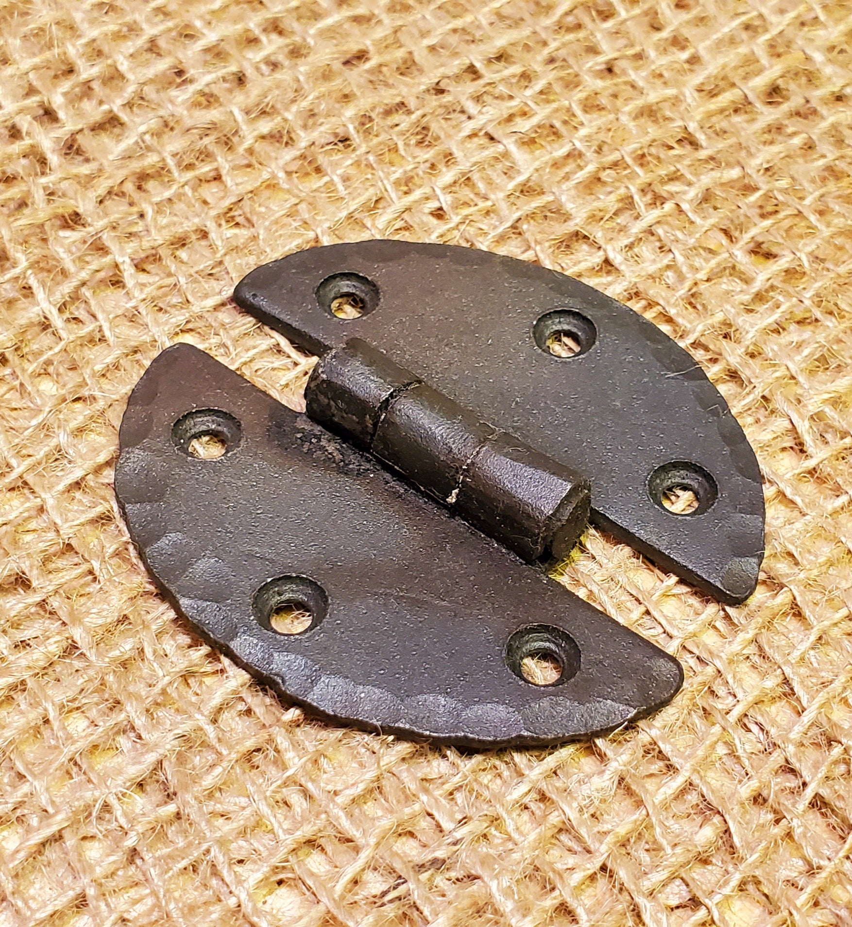 Half Round Hinge - Hand Forged - Spearhead Collection - Hinges - Hinges, Millwork Hardware