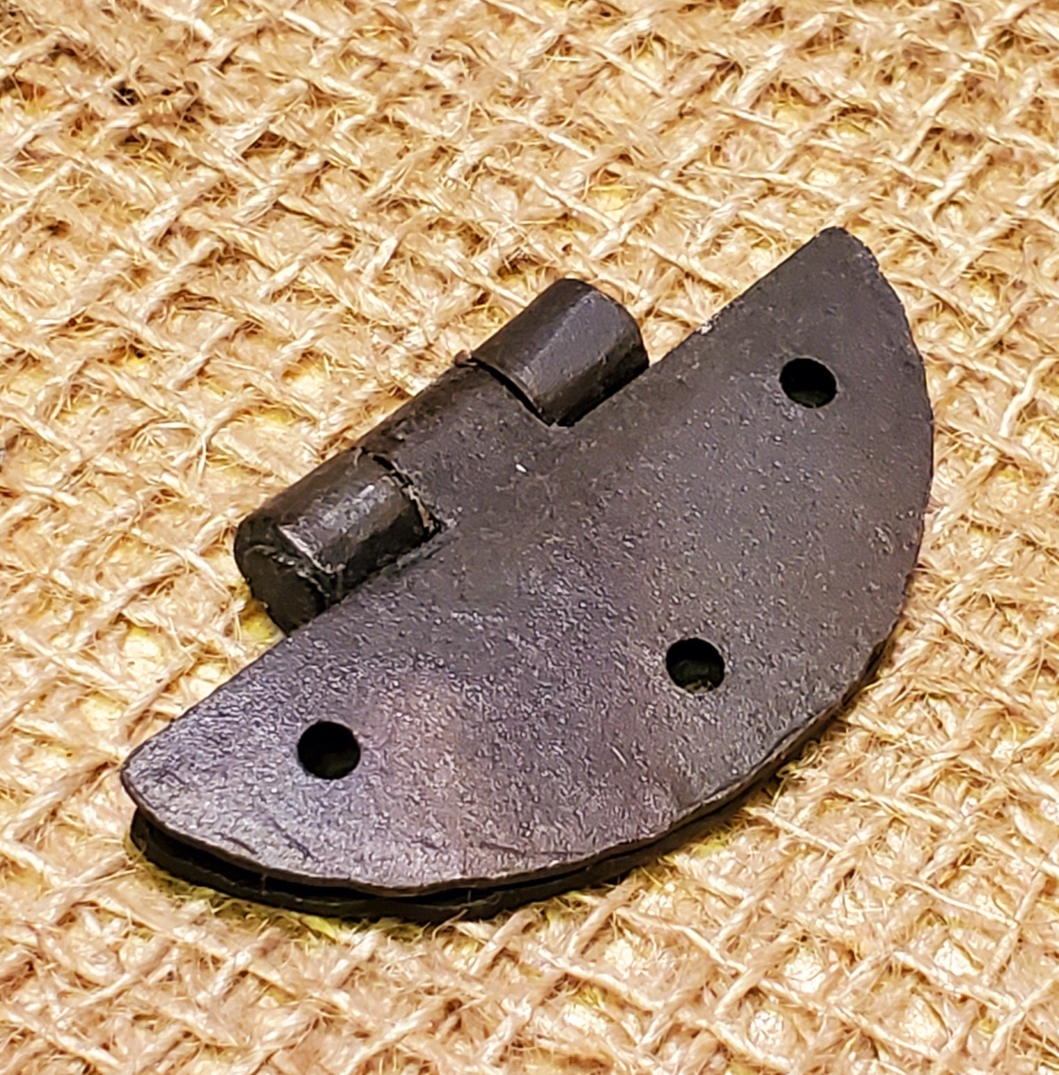 Half Round Hinge - Hand Forged - Spearhead Collection - Hinges - Hinges, Millwork Hardware