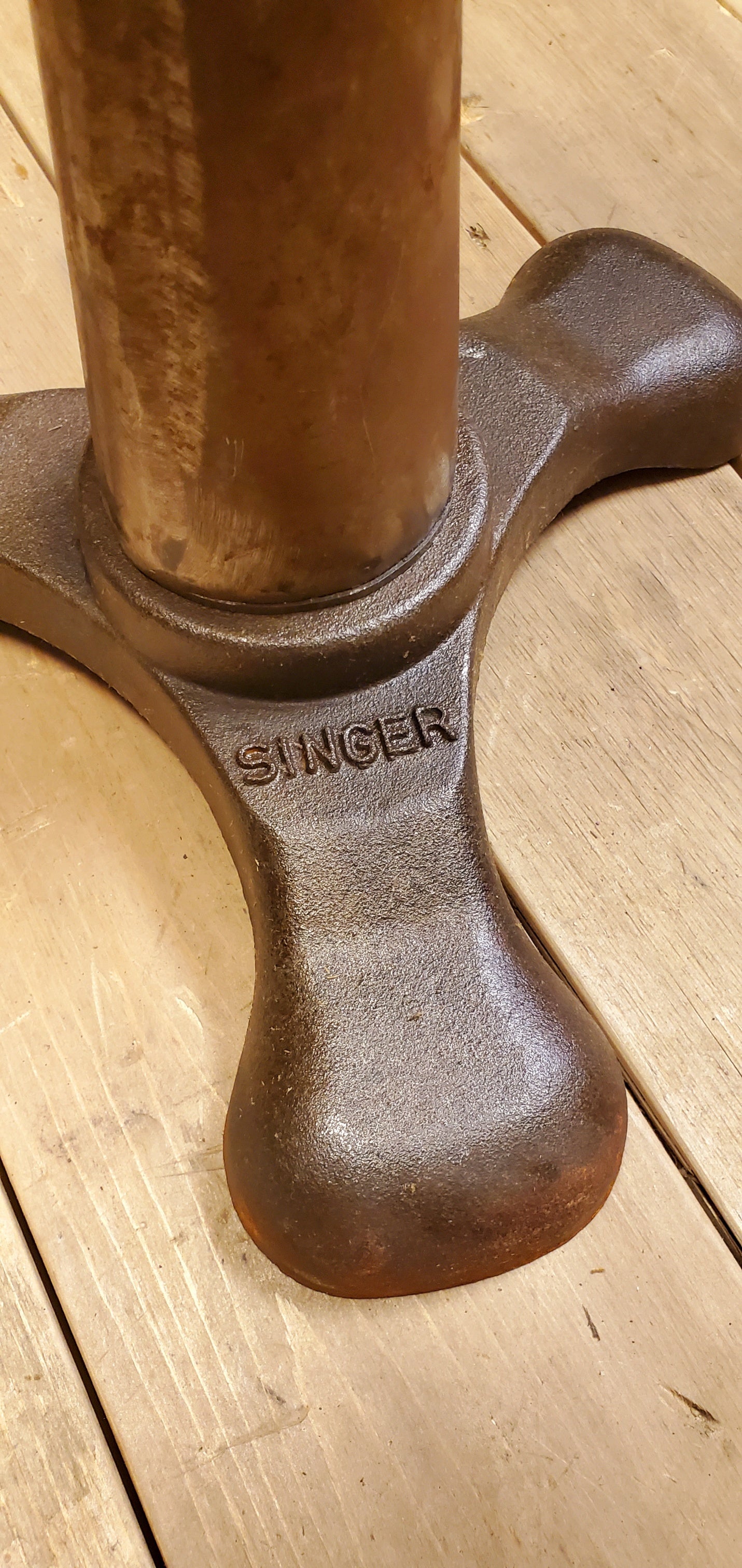The 'Singer' Adjustable height Stool with top - Spearhead Collection - Stools - adjustable height stool, industrial stool, Singer Stool, swivel stool, vintage stool