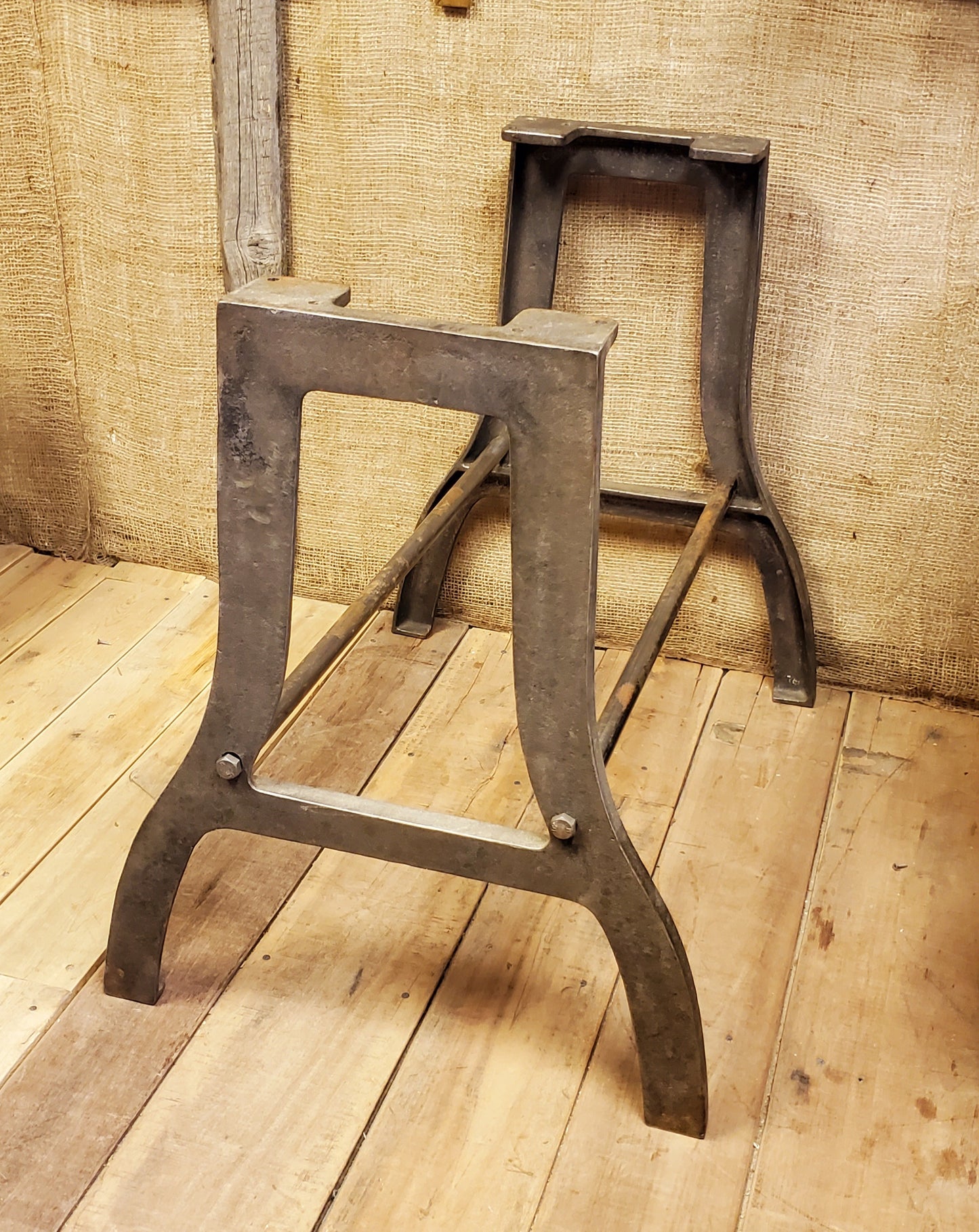Abbot - Antique Iron Table Base - (No Top) 3 sizes