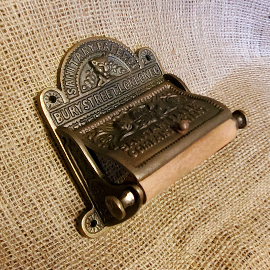 Bury St London Antique Brass - Toilet Paper Holder