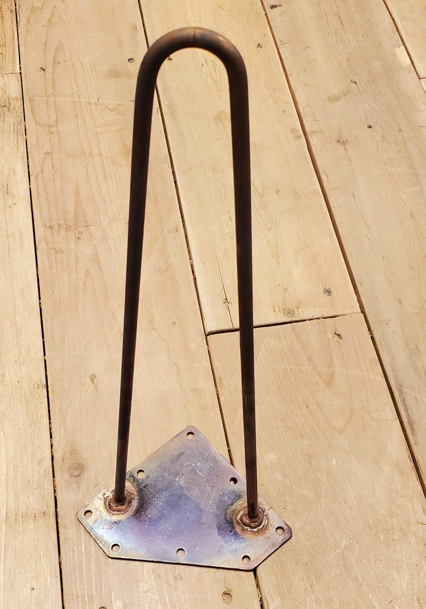 Hairpin Leg - 2 Prong - Antique Copper 14" & 16"