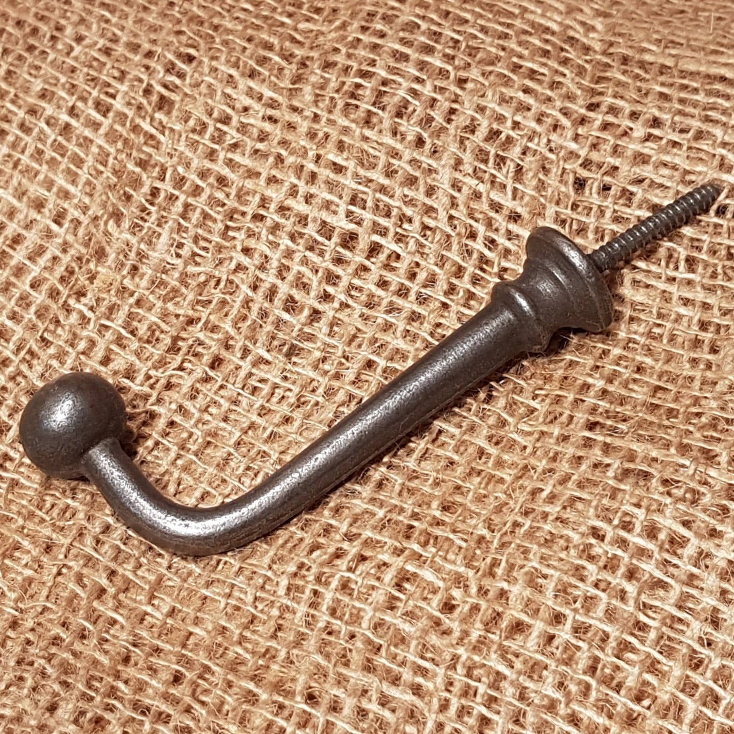 Screw-In  Ball End Hook - Spearhead Collection - Single Hooks - Hardware, Heavy Duty, Hooks, Single Hooks