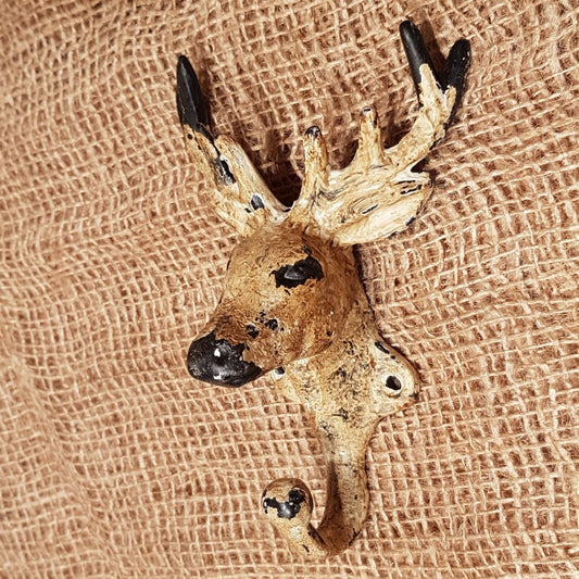 Deer Head Hook - Spearhead Collection - Single Hooks - Coat Hooks, Single Hooks