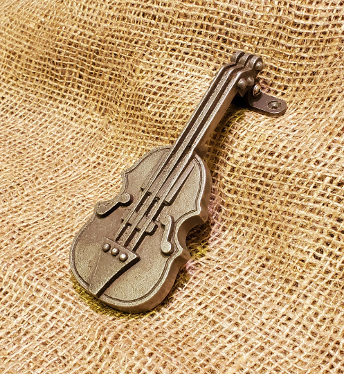 Door Knocker - The Violin - Spearhead Collection -  - Door and Entry Way Accessories, Door Hardware, Door Knockers, Exterior Decor