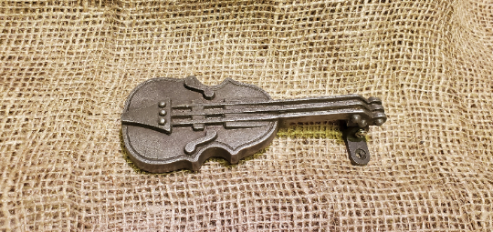 Door Knocker - The Violin - Spearhead Collection -  - Door and Entry Way Accessories, Door Hardware, Door Knockers, Exterior Decor