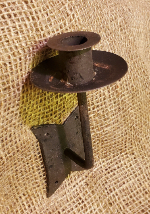 Candle Holder Fancy Plate - Hand Forged - Spearhead Collection - Lighting - Candle Holders