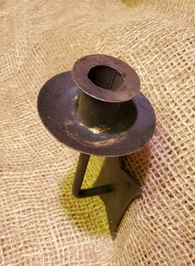 Candle Holder Fancy Plate - Hand Forged - Spearhead Collection - Lighting - Candle Holders