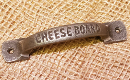Cheese Board Handle - Antique Iron
