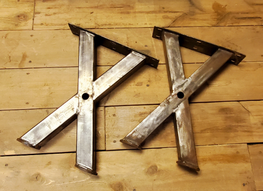 Cross X Section 36" / 48" Bench - Spearhead Collection - Benches & Tables - Furniture, Re-claimed Wood