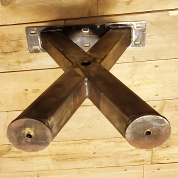 Cross X Section 36" / 48" Bench - Spearhead Collection - Benches & Tables - Furniture, Re-claimed Wood