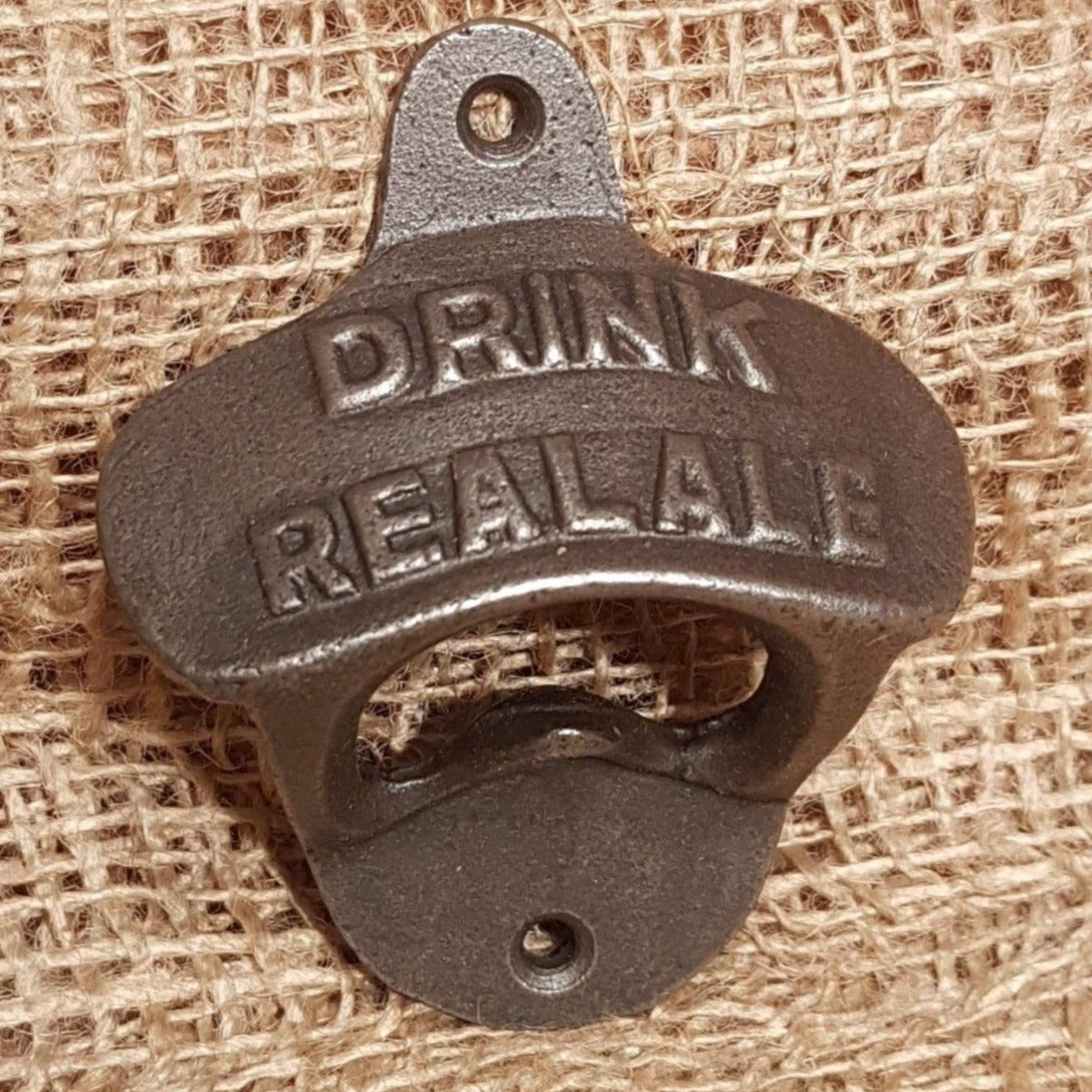 Drink Real Ale - Bottle Opener - Spearhead Collection - Bottle Openers - Bottle Openers, Home Decor, The Man Cave