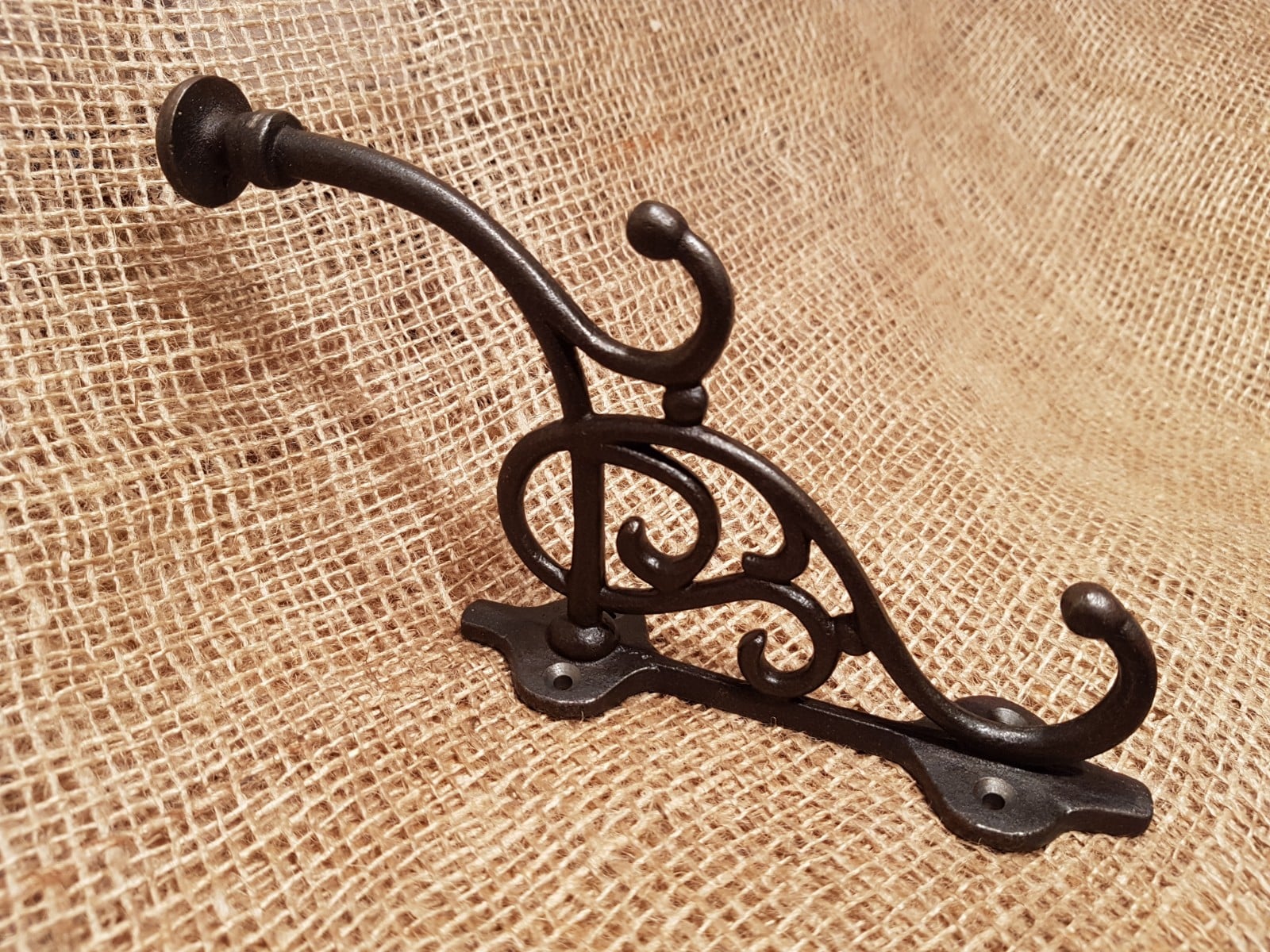 Fancy Stave Hat & Coat Hook - Spearhead Collection - Hat and Coat Hooks - Hat and Coat Hooks, Hooks, Victorian
