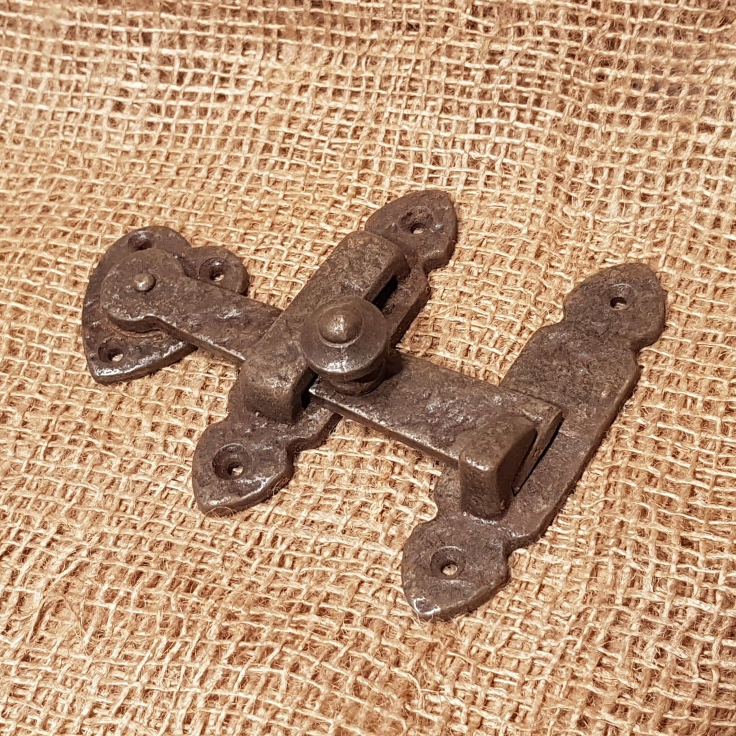 Gate / Door Latch - Riven Cast Iron - Spearhead Collection - Door & Gate Entryway Hardware - Barn Restoration, Country Farmhouse, Entryway Hardware, Exterior Decor, Gate Latches, Hardware, La