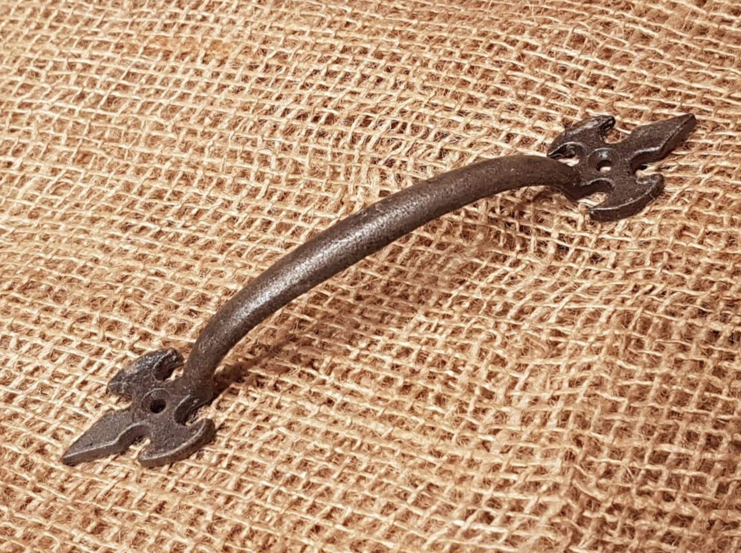 Gothic Pull Handle 6" Antique Iron - Spearhead Collection - Pull Handles - Cabinet Hardware, Door Pulls, Drawer Pulls, Hardware, Pull Handles