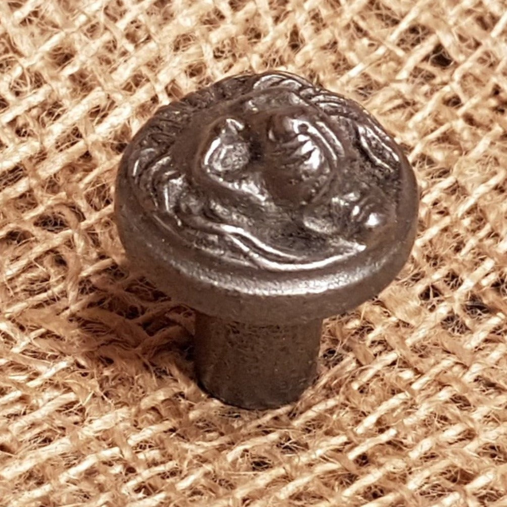 Lion Face Drawer Knob - Spearhead Collection - Drawer Knobs - Drawer Knobs, Hardware, Millwork Hardware