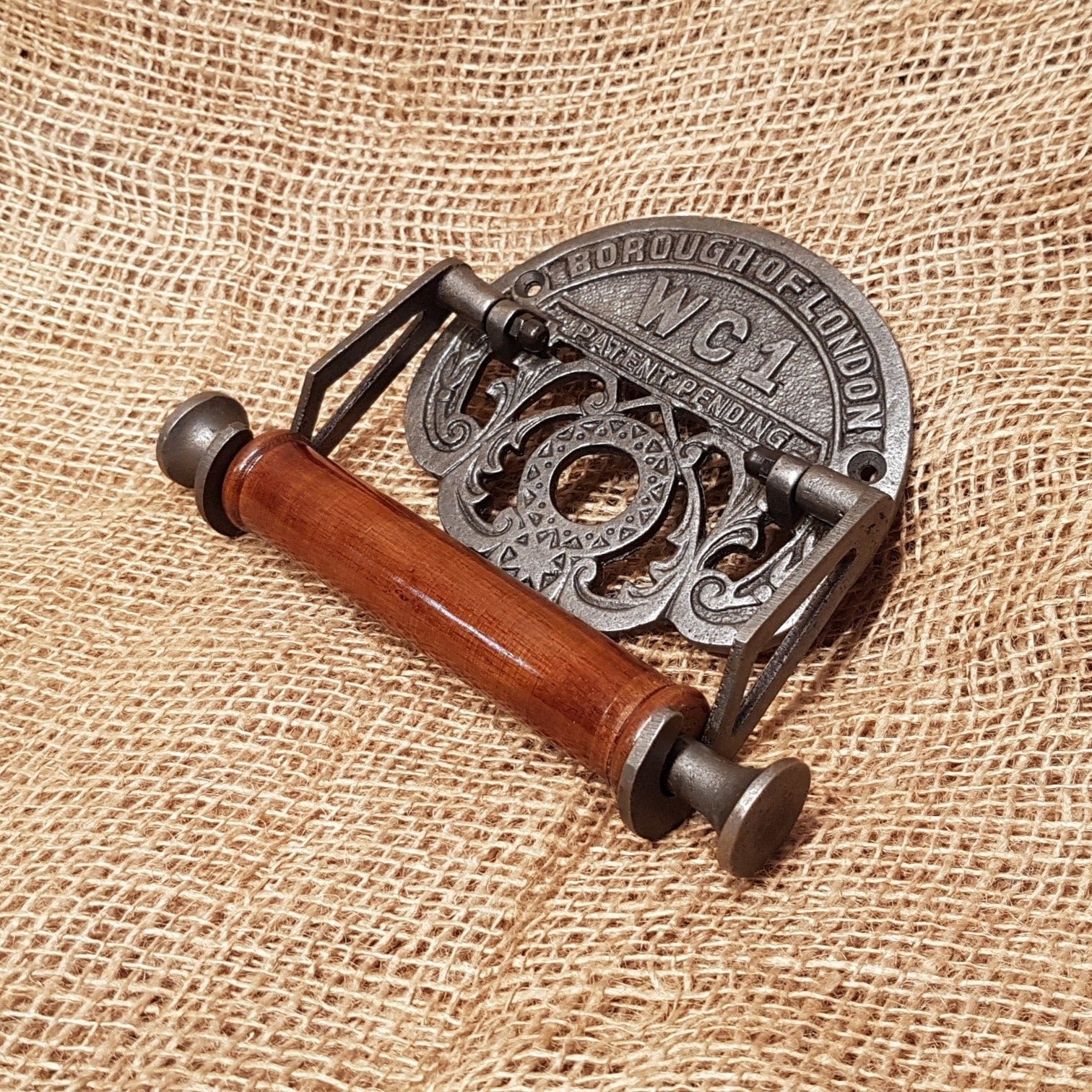 London WC1 - Toilet Paper Holder - Spearhead Collection - Toilet Paper Holders - Bathroom Decor, Home Decor, Made in England, Toilet Paper Holders
