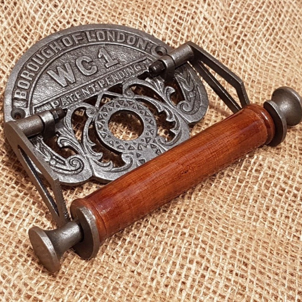 London WC1 - Toilet Paper Holder - Spearhead Collection - Toilet Paper Holders - Bathroom Decor, Home Decor, Made in England, Toilet Paper Holders