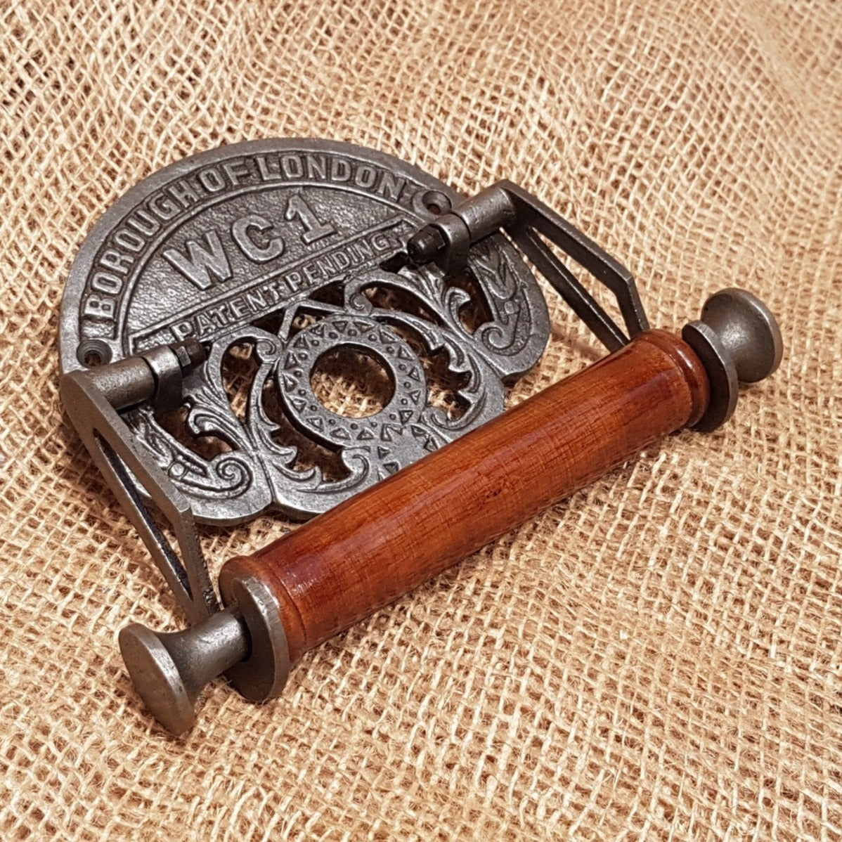 London WC1 - Toilet Paper Holder - Spearhead Collection - Toilet Paper Holders - Bathroom Decor, Home Decor, Made in England, Toilet Paper Holders