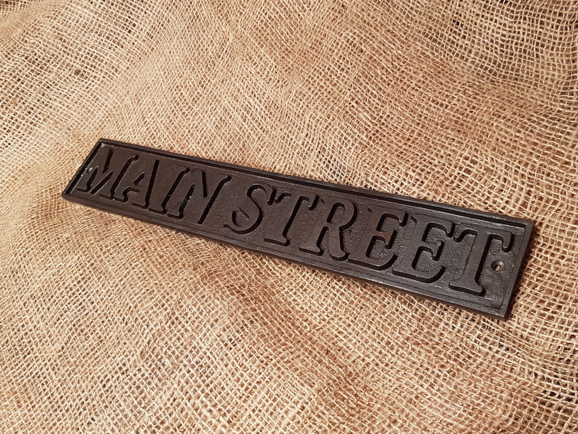 Main Street - Spearhead Collection - Plaques and Signs - Hardware, Home Decor, Plaques and Signs