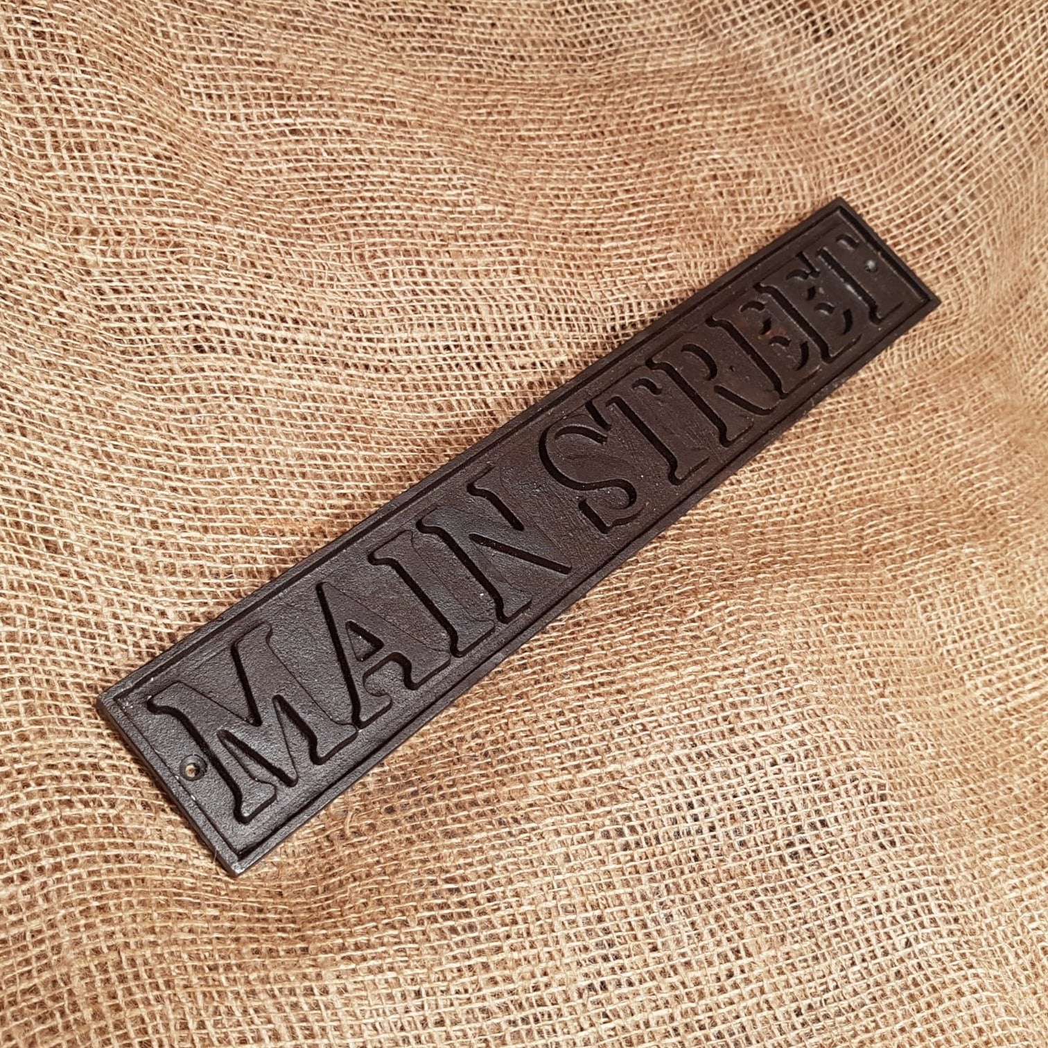 Main Street - Spearhead Collection - Plaques and Signs - Hardware, Home Decor, Plaques and Signs