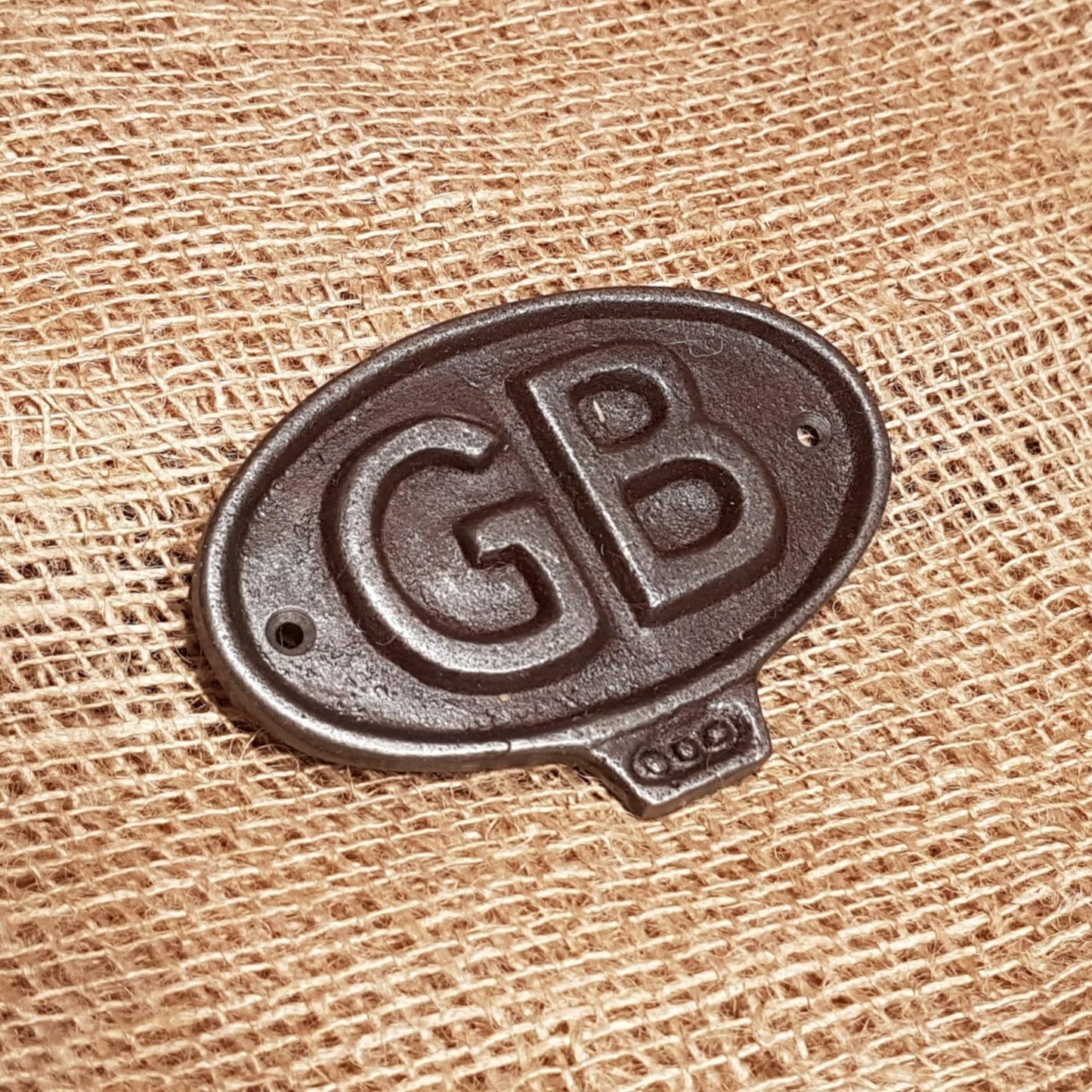 GB - Oval - Spearhead Collection - Plaques and Signs - Home Decor, Made in England, Plaques and Signs