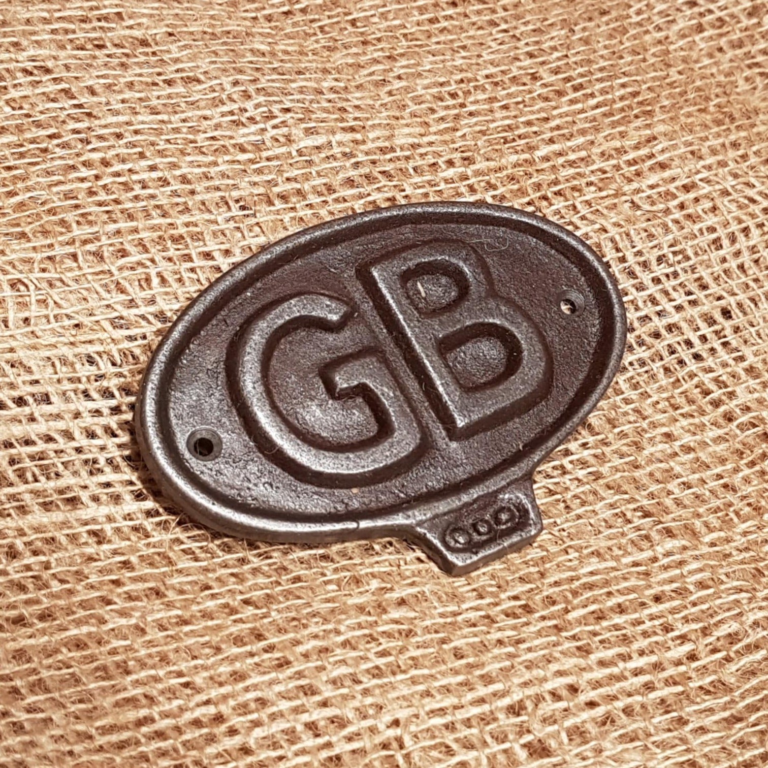 GB - Oval - Spearhead Collection - Plaques and Signs - Home Decor, Made in England, Plaques and Signs