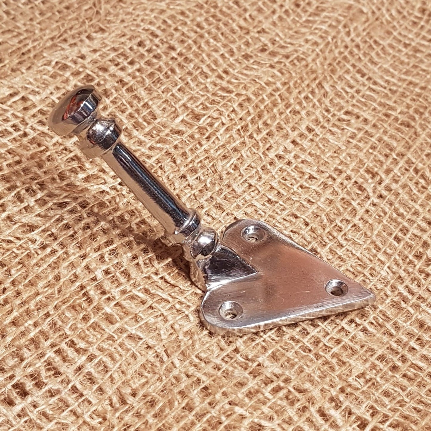 Polished Chrome Tri-Hook - Spearhead Collection - Single Hooks - Single Hooks